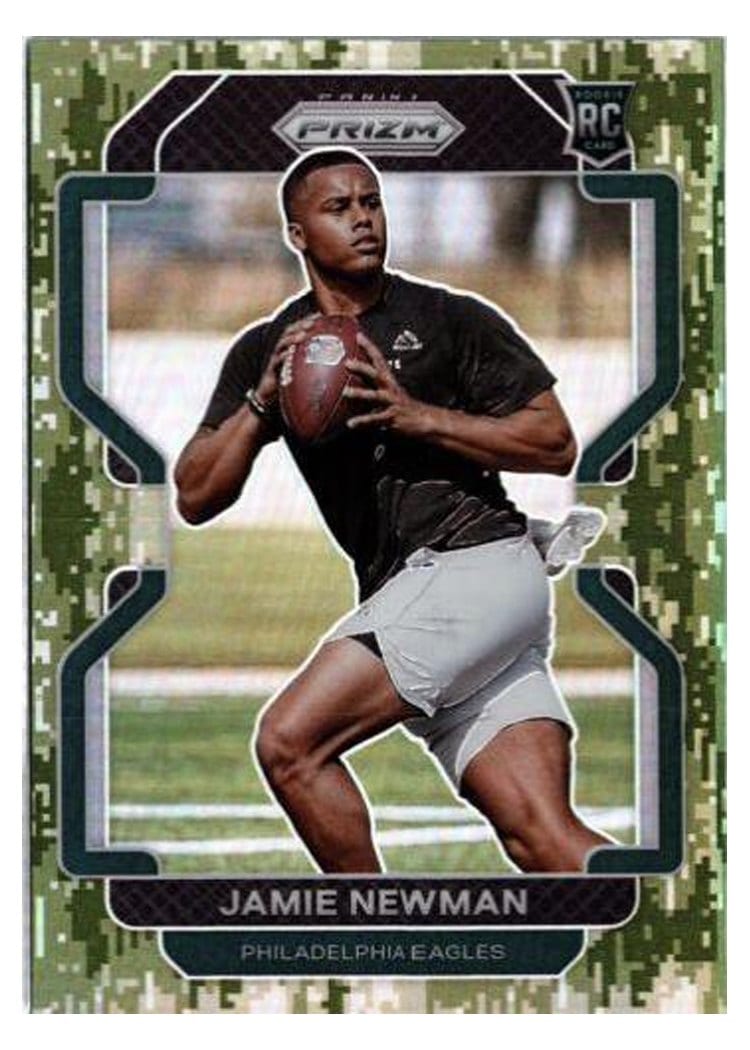 2021 Panini Prizm Base Set Jamie Newman #397 card