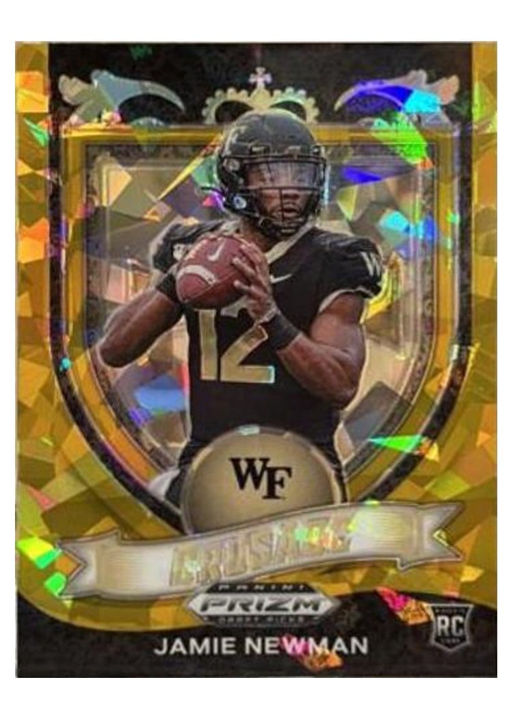 2021 Panini Prizm Base Set Jamie Newman #397 card