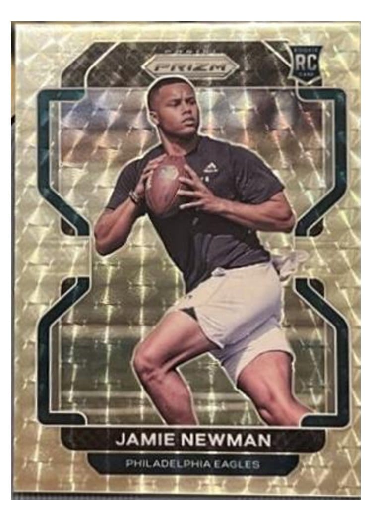 2021 Panini Prizm Base Set Jamie Newman #397 card