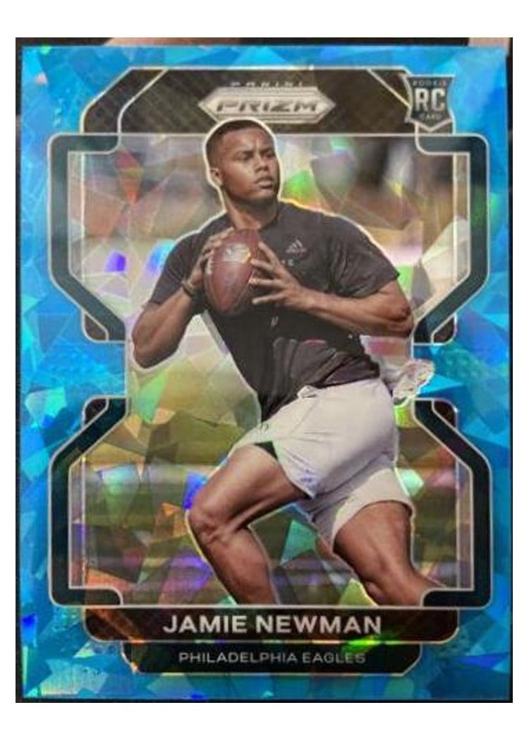 2021 Panini Prizm Base Set Jamie Newman #397 card