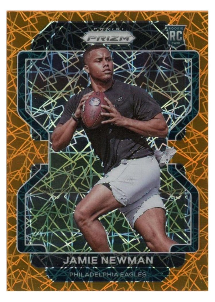 2021 Panini Prizm Base Set Jamie Newman #397 card