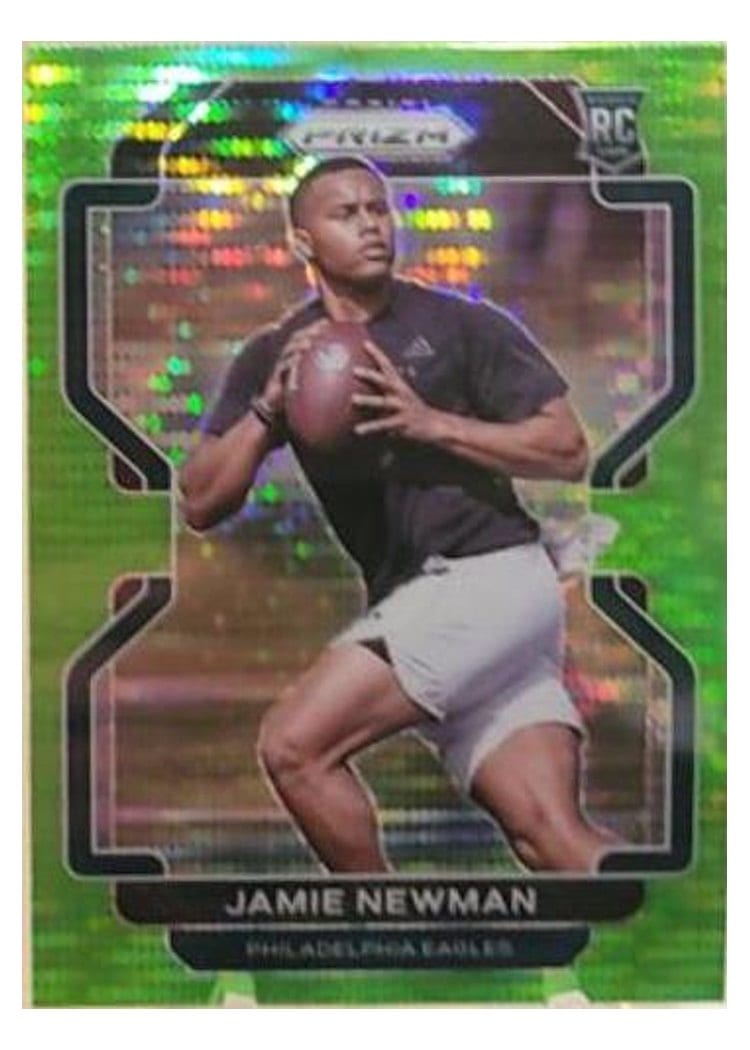 2021 Panini Prizm Base Set Jamie Newman #397 card