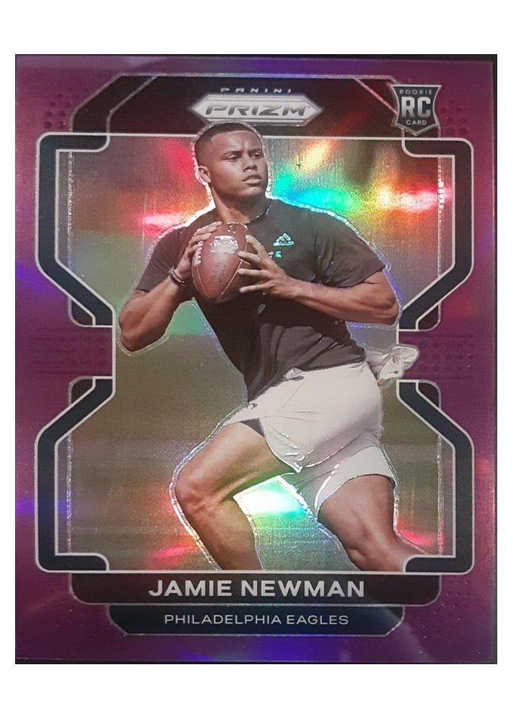 2021 Panini Prizm Base Set Jamie Newman #397 card