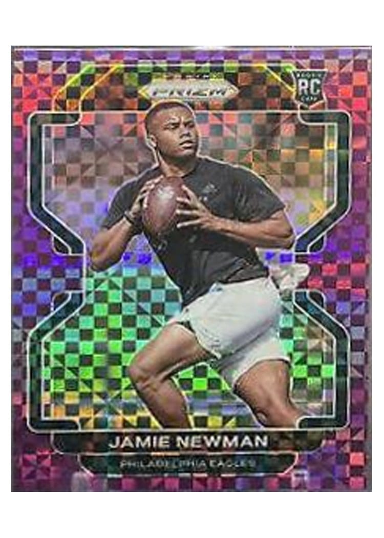 2021 Panini Prizm Base Set Jamie Newman #397 card
