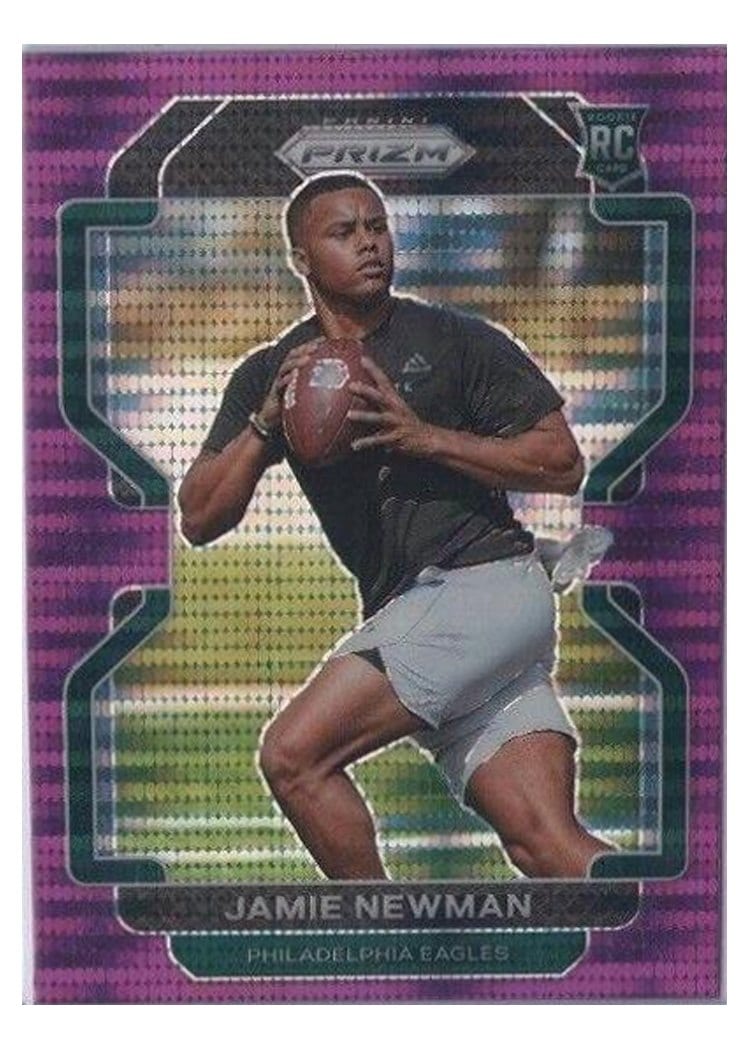 2021 Panini Prizm Base Set Jamie Newman #397 card