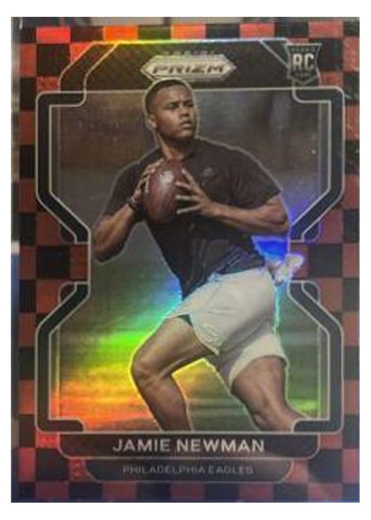 2021 Panini Prizm Base Set Jamie Newman #397 card