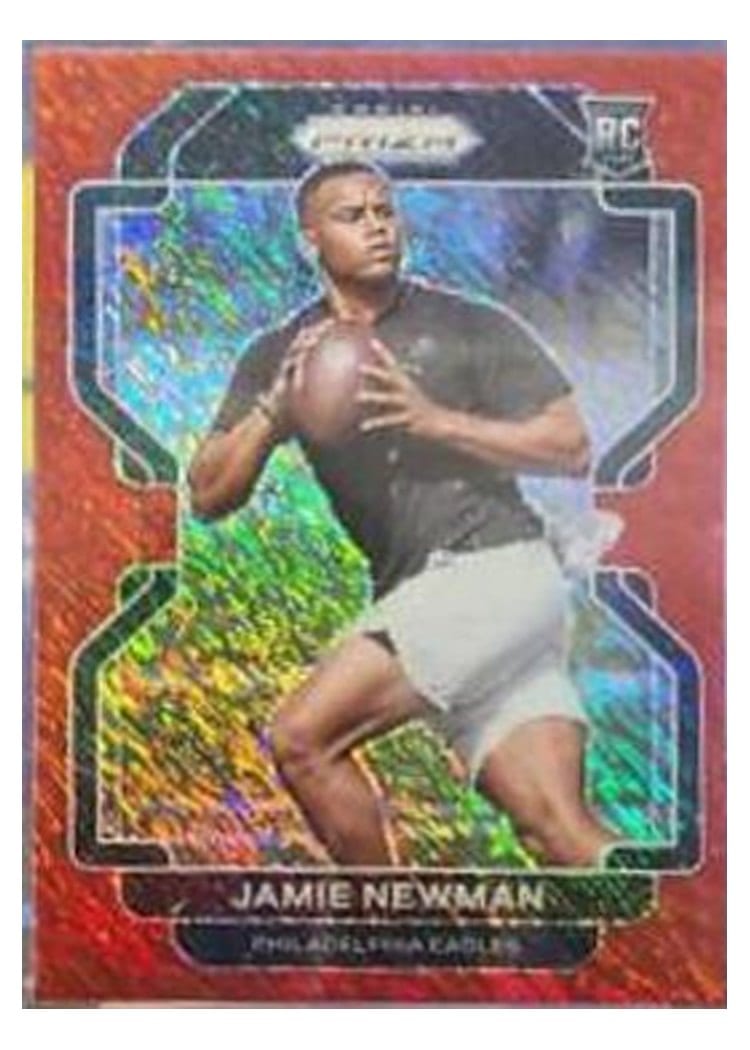 2021 Panini Prizm Base Set Jamie Newman #397 card
