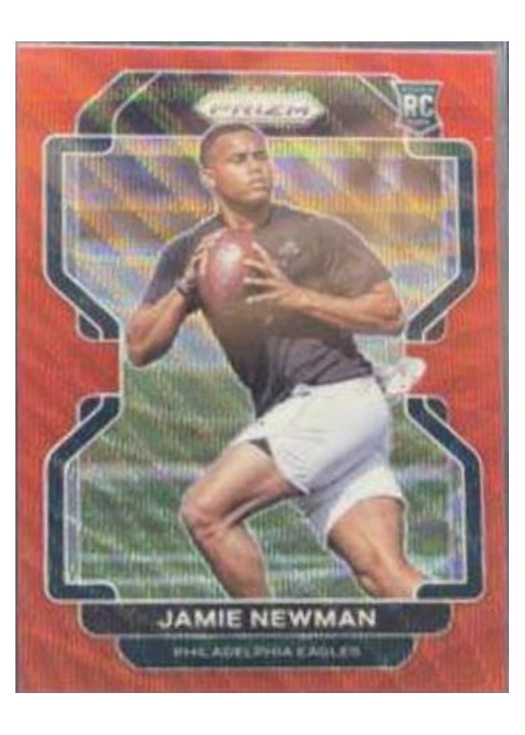 2021 Panini Prizm Base Set Jamie Newman #397 card