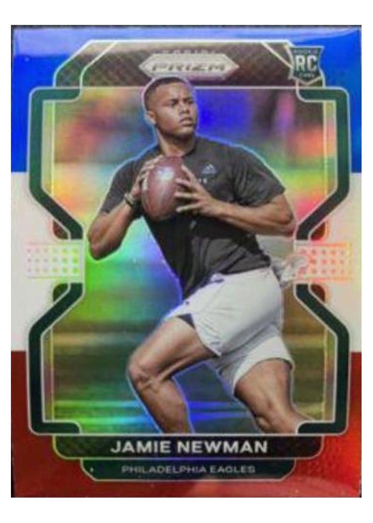 2021 Panini Prizm Base Set Jamie Newman #397 card