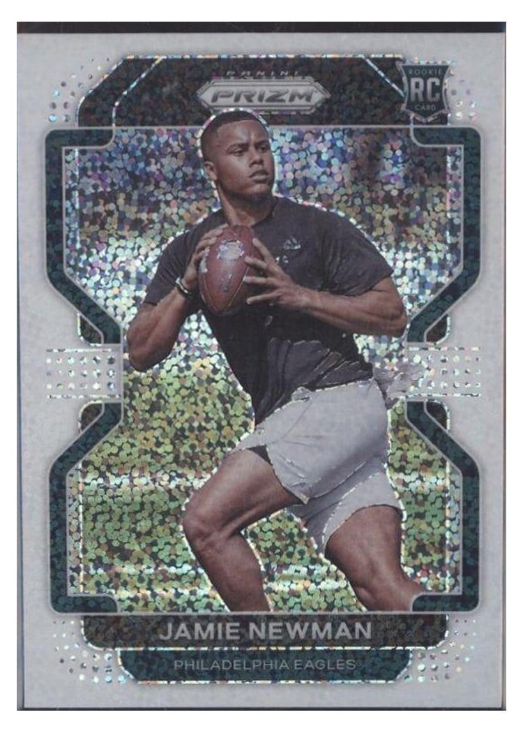 2021 Panini Prizm Base Set Jamie Newman #397 card