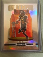 2021 Panini Prizm Draft Picks On Campus Jamie Newman #OC-JN card