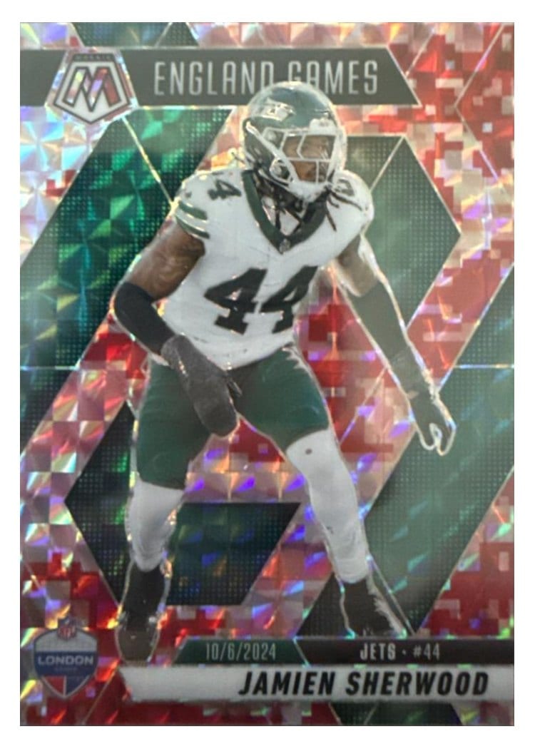 2025 Panini Mosaic Base Set Jamien Sherwood Camo Red #270 card