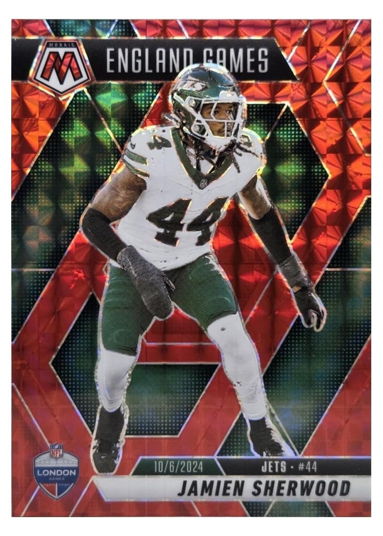 2025 Panini Mosaic Base Set Jamien Sherwood Red #270 card