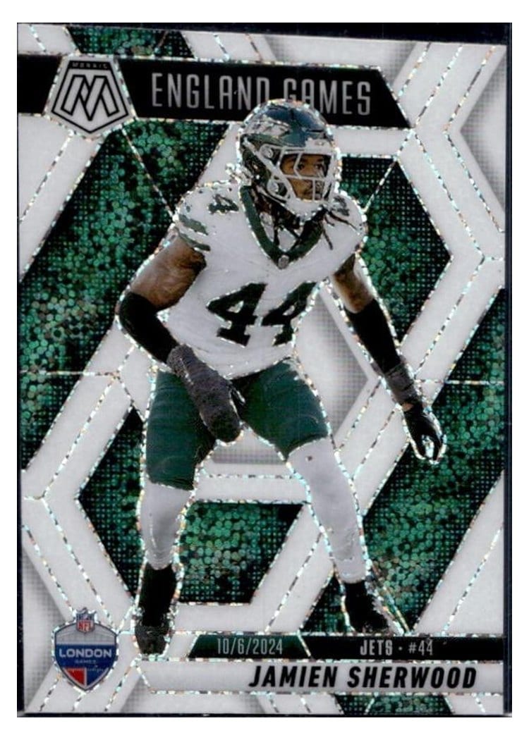 2025 Panini Mosaic Base Set Jamien Sherwood White Sparkle #270 card
