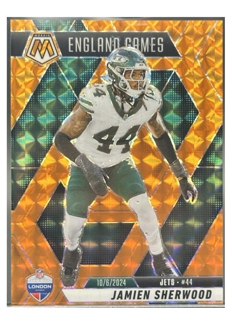 2025 Panini Mosaic Base Set Jamien Sherwood Orange #270 card