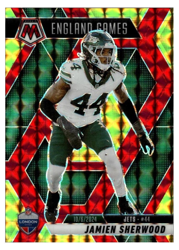 2025 Panini Mosaic Base Set Jamien Sherwood Choice Red #270 card