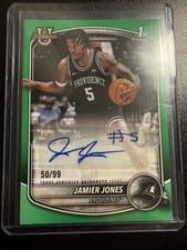 2025-26 Bowman Paper Prospects Retail Autographs Jamier Jones #PA-JJ card