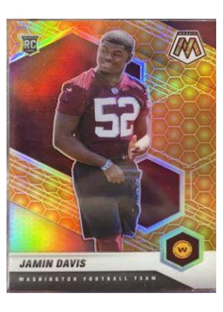 2021 Panini Mosaic Base Set Jamin Davis #364 card