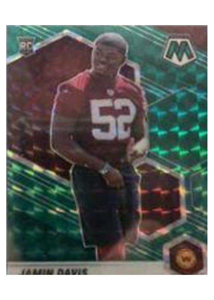 2021 Panini Mosaic Base Set Jamin Davis #364 card