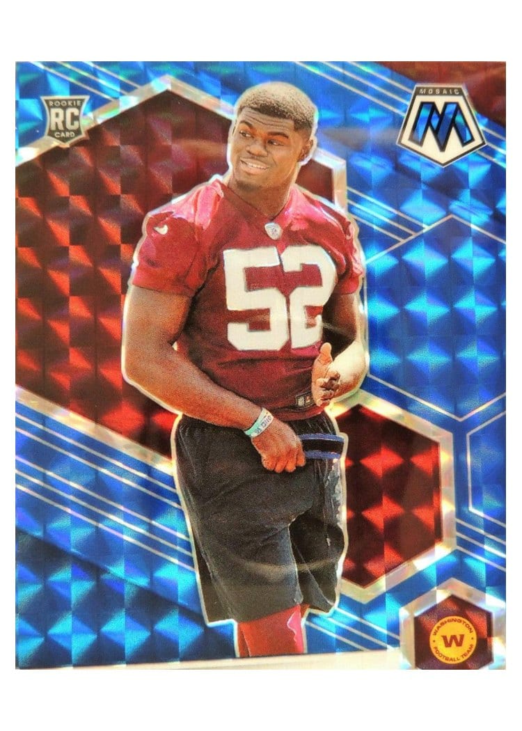 2021 Panini Mosaic Base Set Jamin Davis #364 card