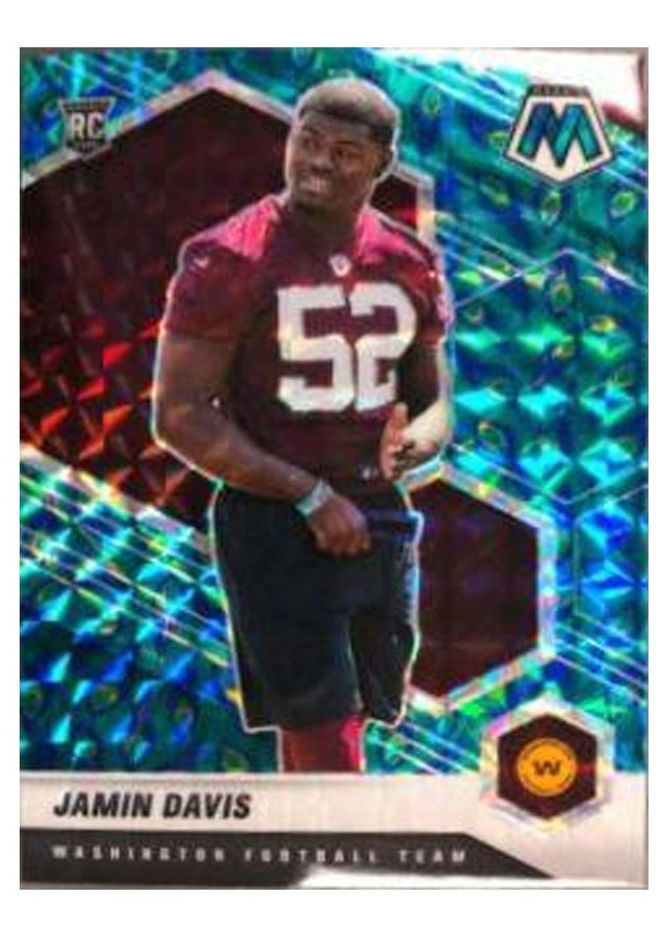 2021 Panini Mosaic Base Set Jamin Davis #364 card