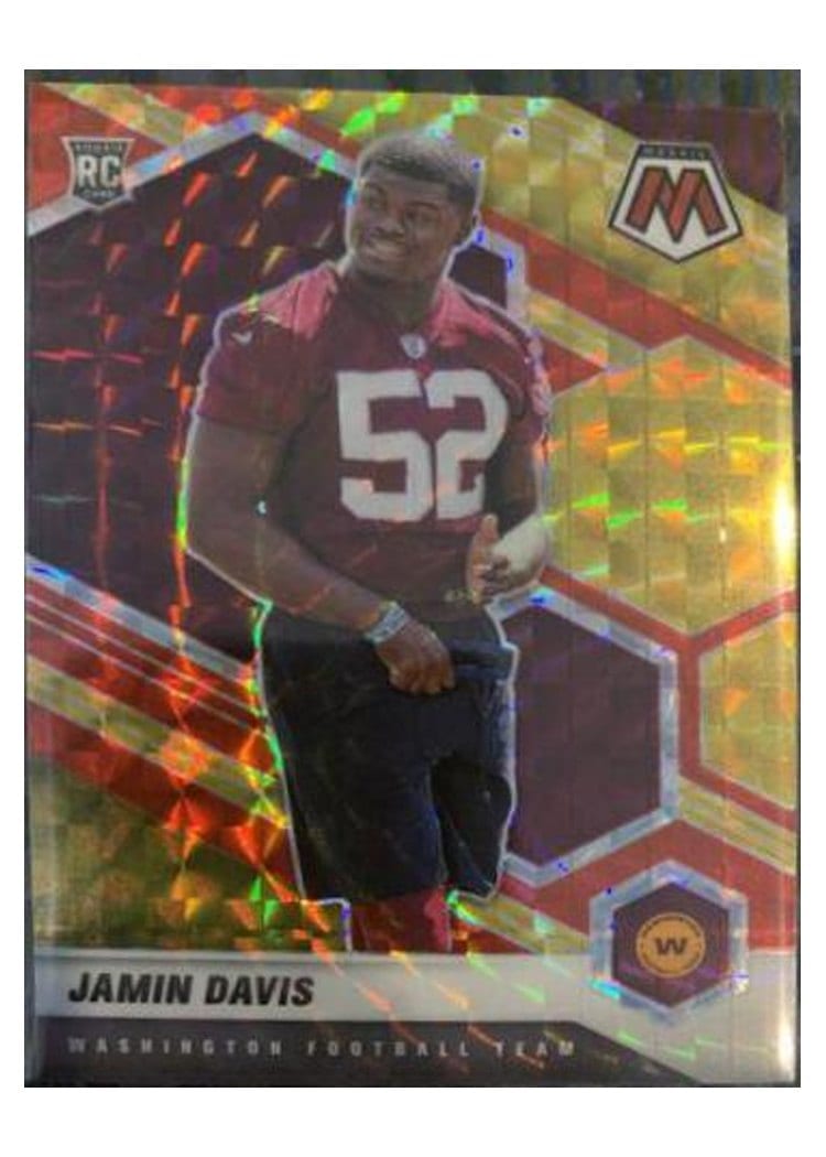 2021 Panini Mosaic Base Set Jamin Davis #364 card