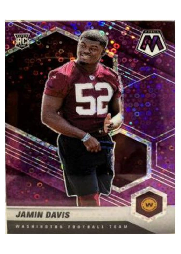 2021 Panini Mosaic Base Set Jamin Davis #364 card