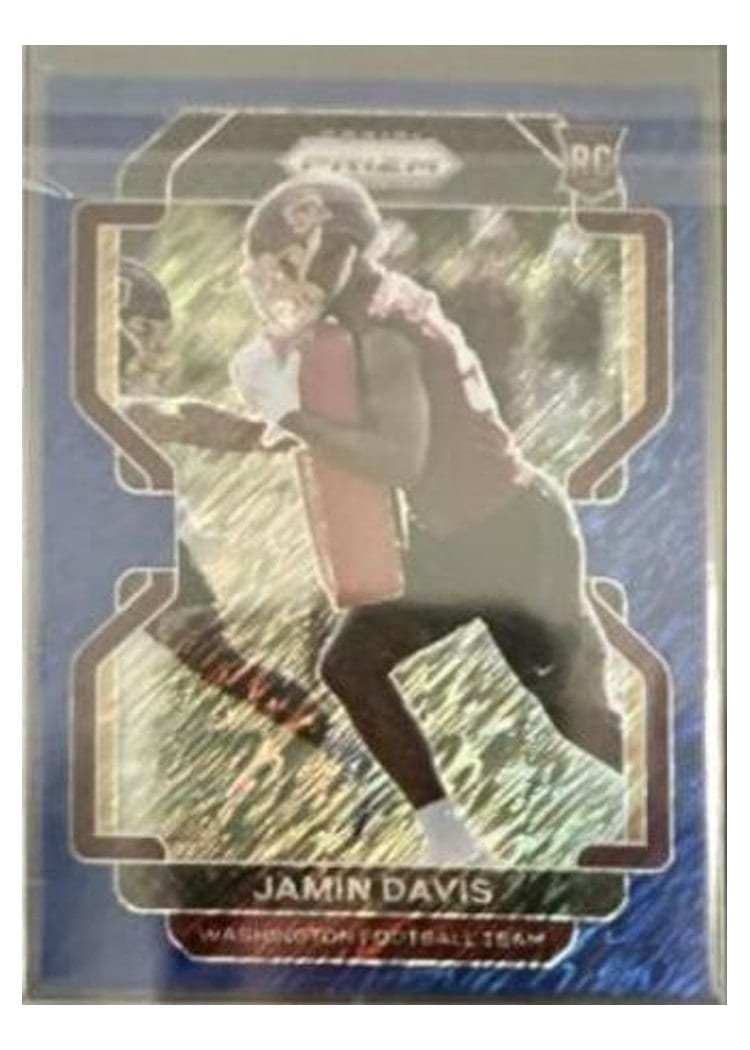 2021 Panini Prizm Base Set Jamin Davis #383 card