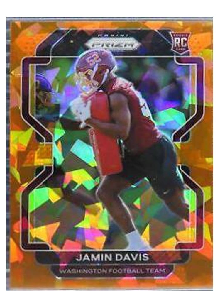 2021 Panini Prizm Base Set Jamin Davis #383 card