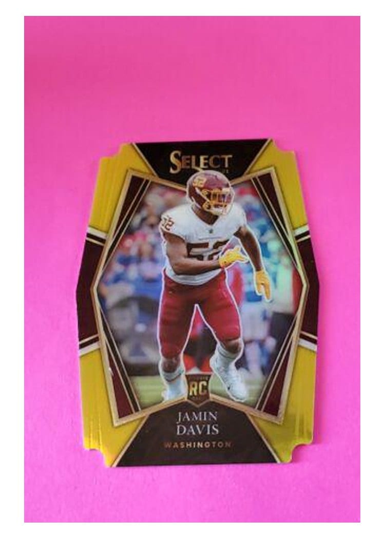 2021 Panini Select Base Set Jamin Davis #187 card