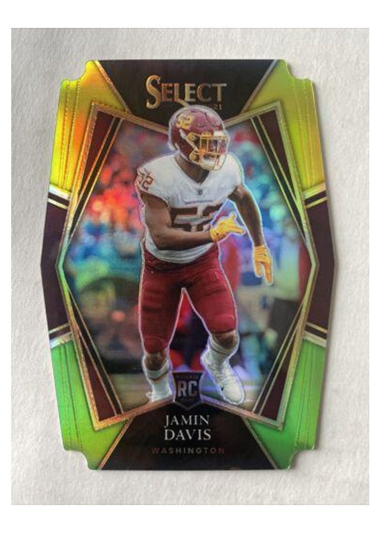 2021 Panini Select Base Set Jamin Davis #187 card