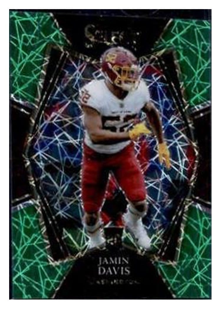 2021 Panini Select Base Set Jamin Davis #187 card