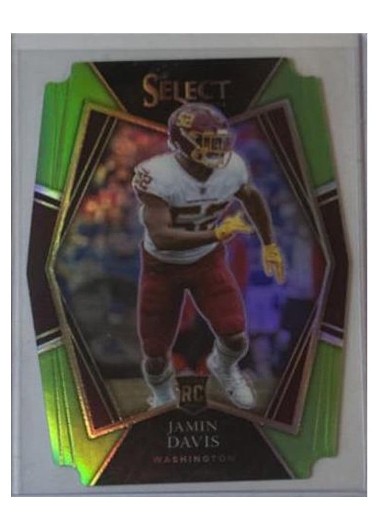 2021 Panini Select Base Set Jamin Davis #187 card