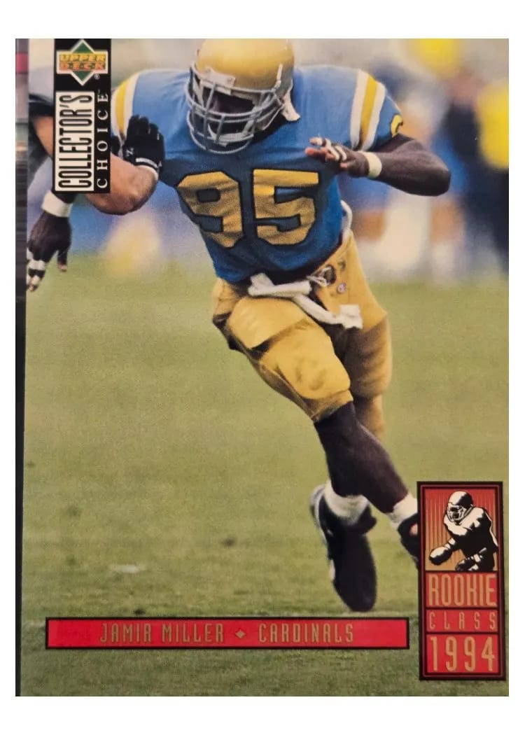 1994 Collector's Choice Jamir Miller #10 card
