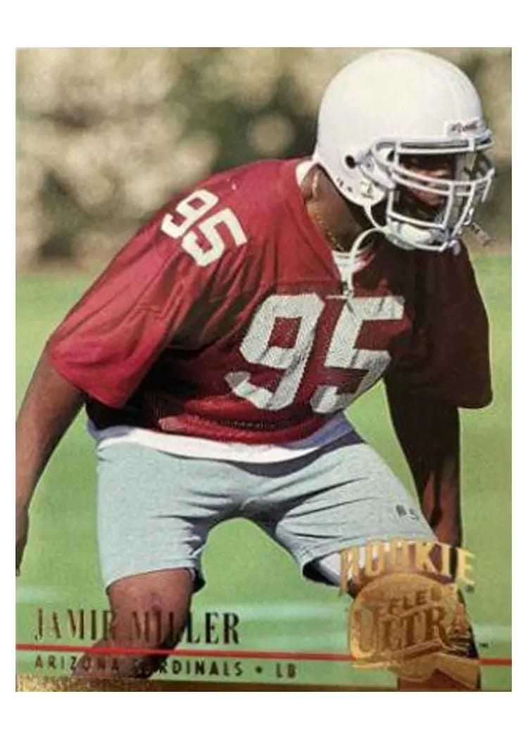 1994 Ultra Jamir Miller #5 card
