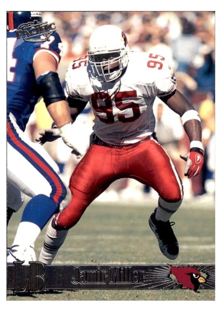 1998 Pacific Jamir Miller #8 card
