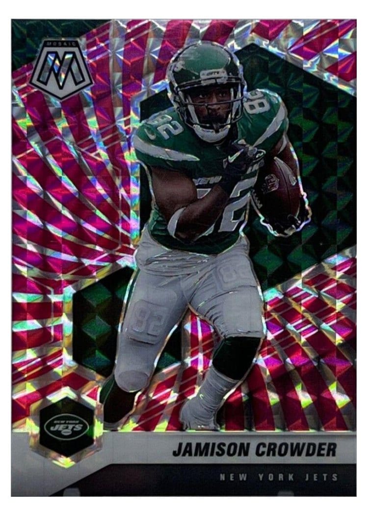 2021 Panini Mosaic Base Set Jamison Crowder #159 card