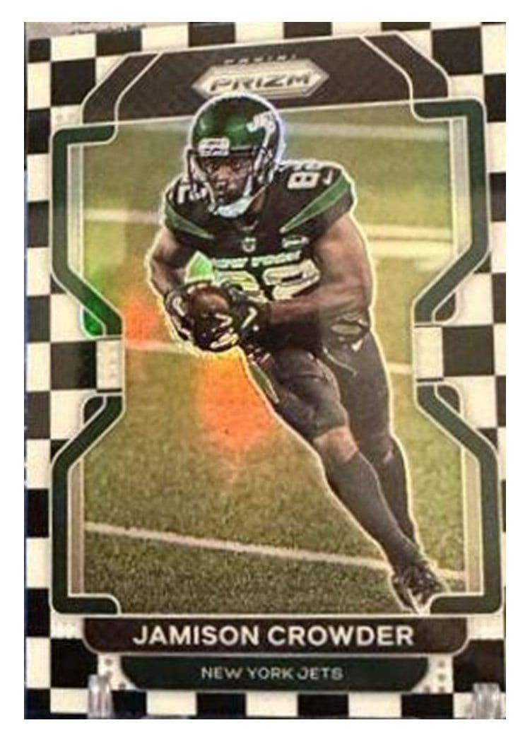 2021 Panini Prizm Base Set Jamison Crowder #86 card