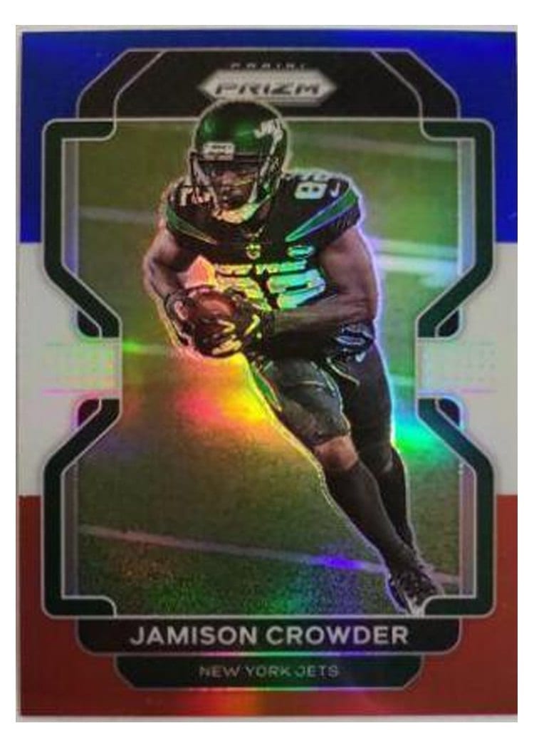 2021 Panini Prizm Base Set Jamison Crowder #86 card
