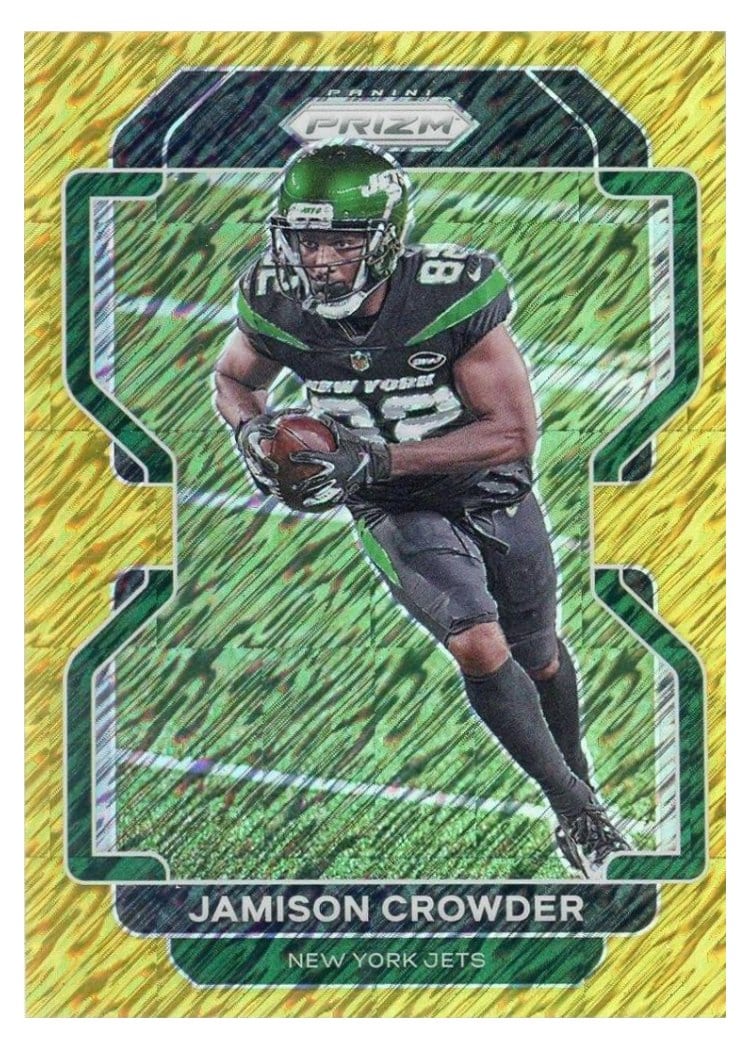 2021 Panini Prizm Base Set Jamison Crowder #86 card