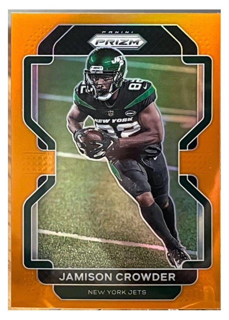 2021 Panini Prizm Base Set Jamison Crowder #86 card