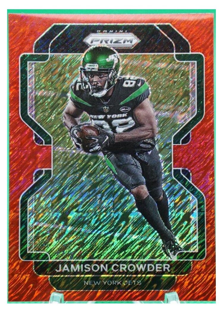 2021 Panini Prizm Base Set Jamison Crowder #86 card