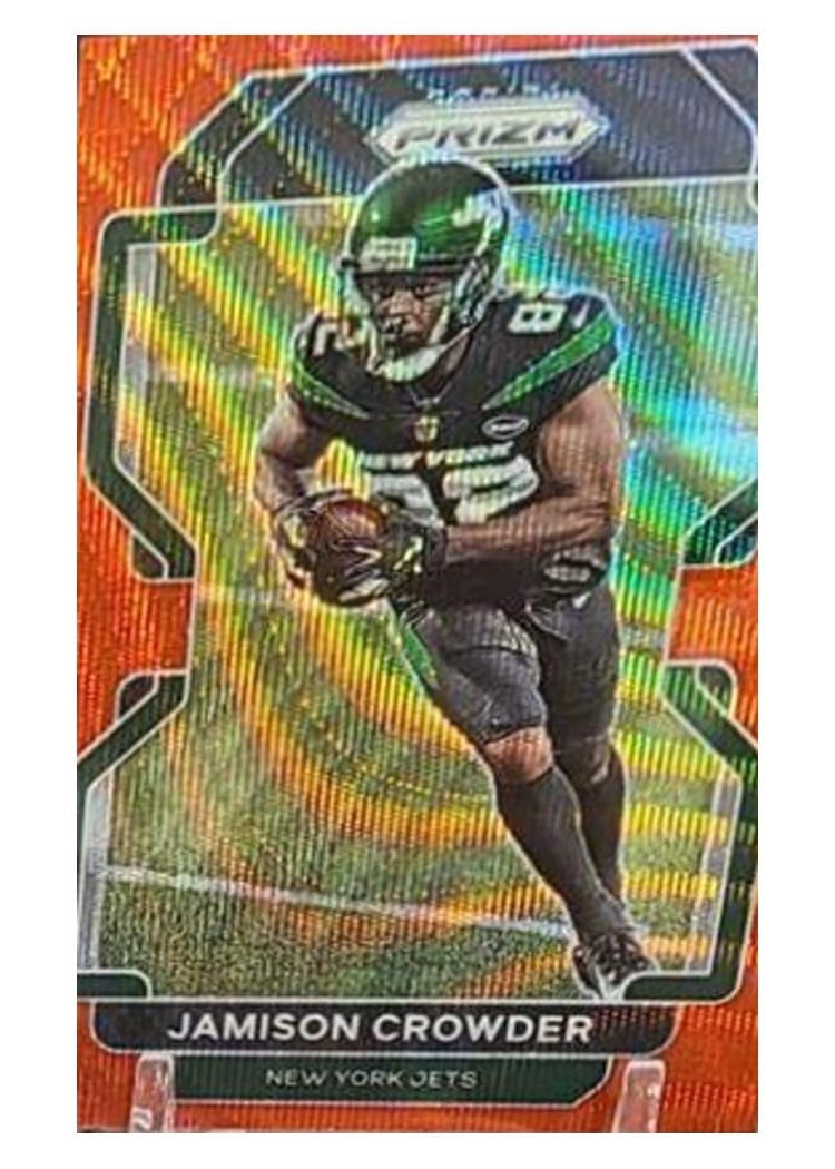 2021 Panini Prizm Base Set Jamison Crowder #86 card