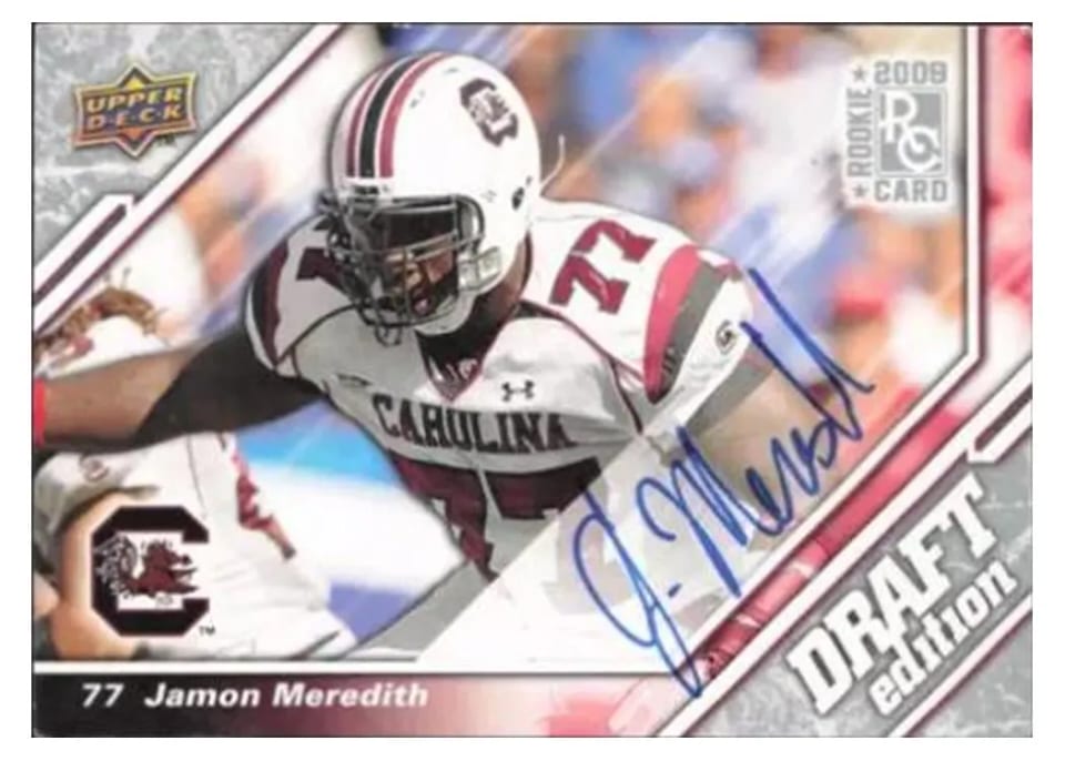 2009 Upper Deck Draft Edition Jamon Meredith #110 card