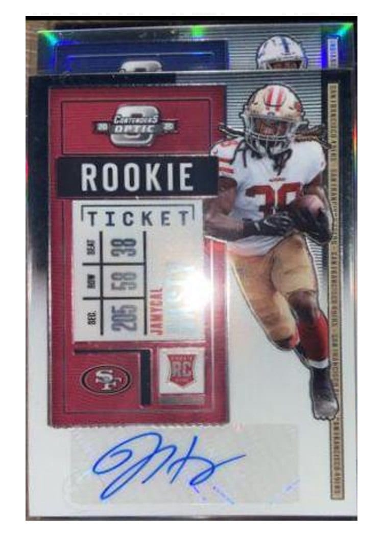 2020 Panini Contenders Optic Base Set Jamycal Hasty #202 card