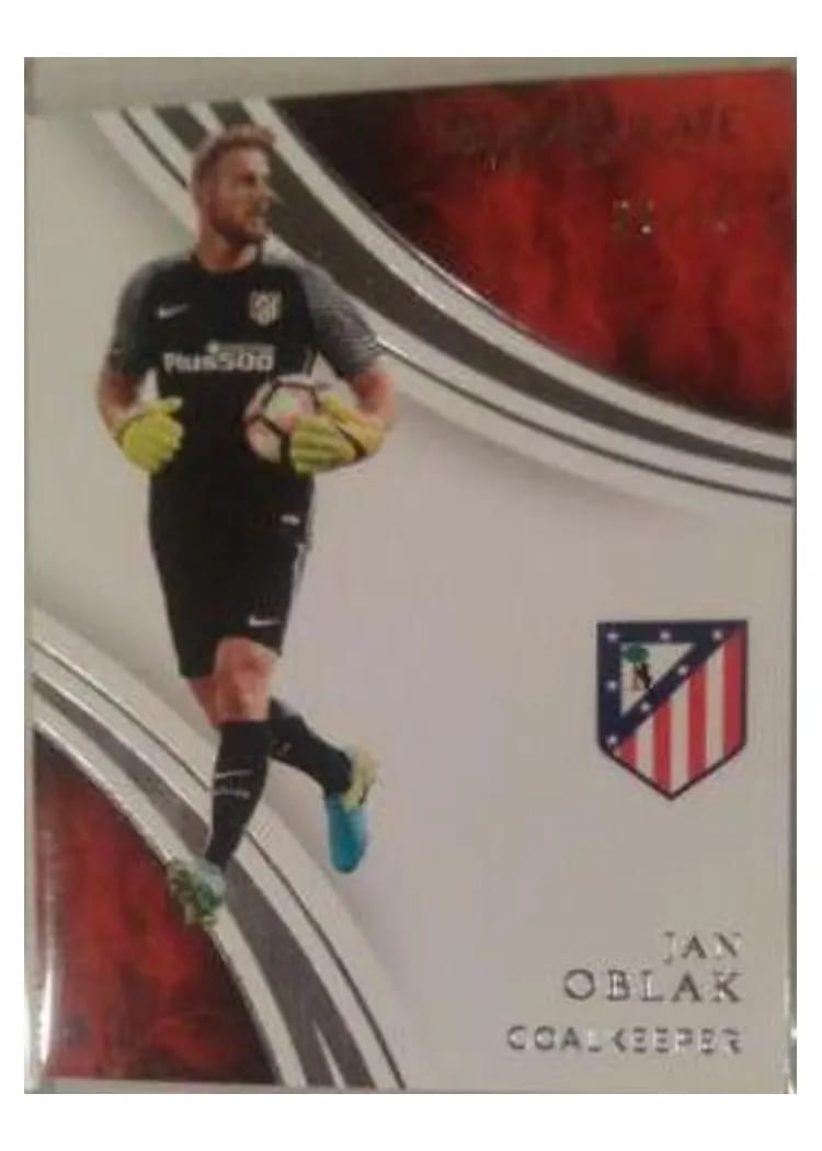 2017 Panini Immaculate Jan Oblak #41 card