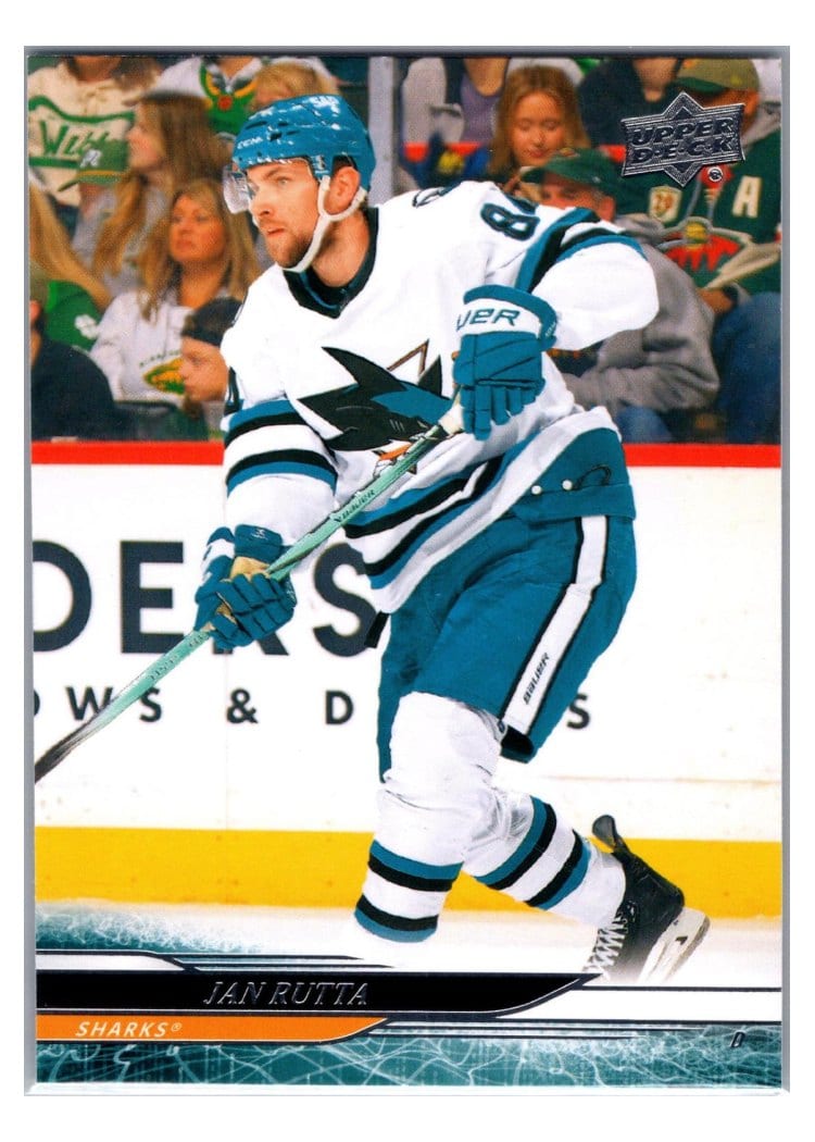 2024-25 Upper Deck Base Set Jan Rutta #390 card