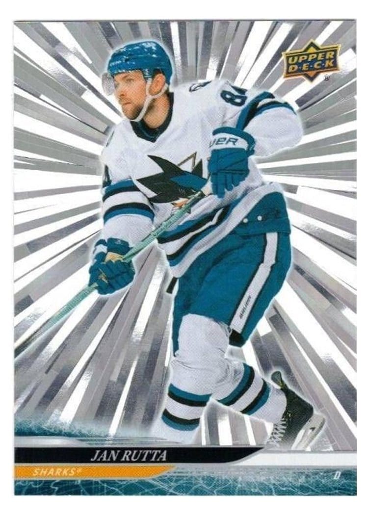 2024-25 Upper Deck Base Set Jan Rutta #390 card