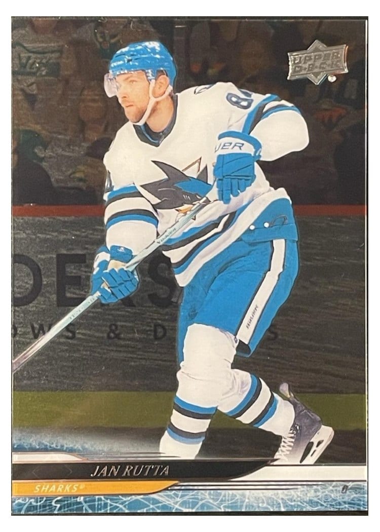 2024-25 Upper Deck Base Set Jan Rutta #390 card