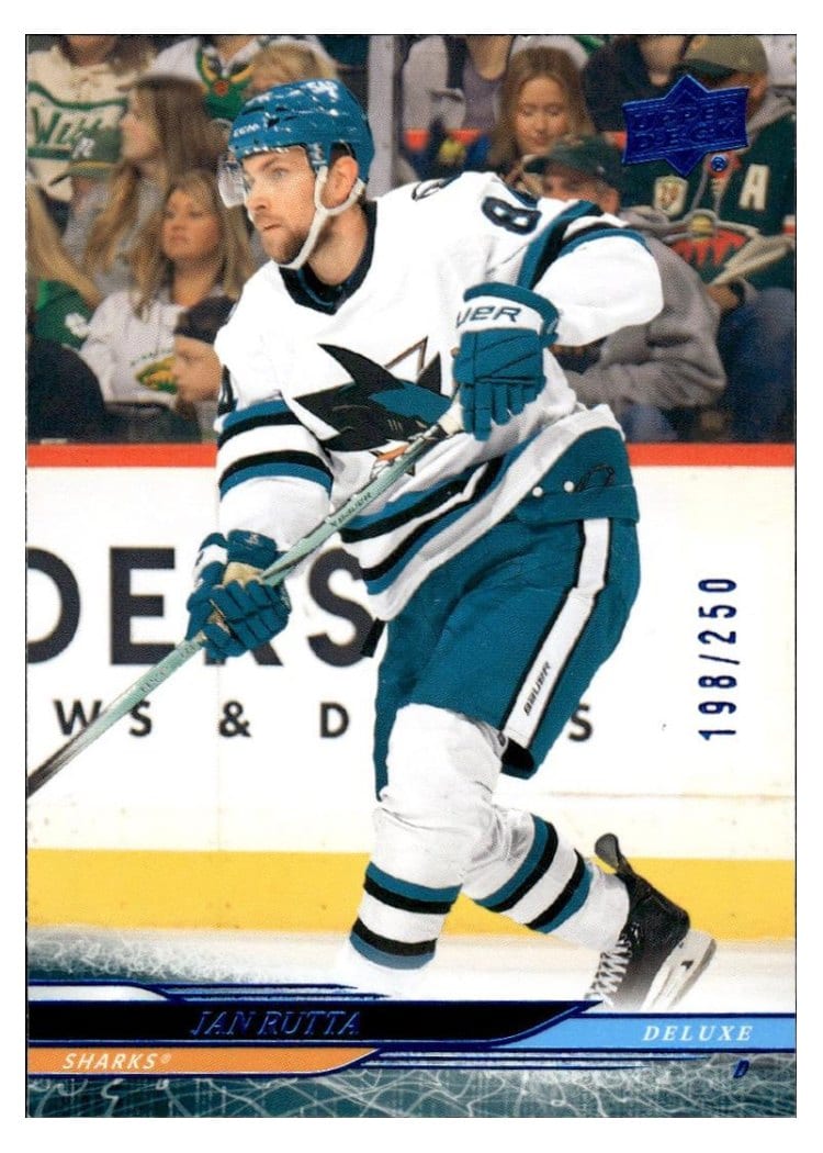 2024-25 Upper Deck Base Set Jan Rutta #390 card